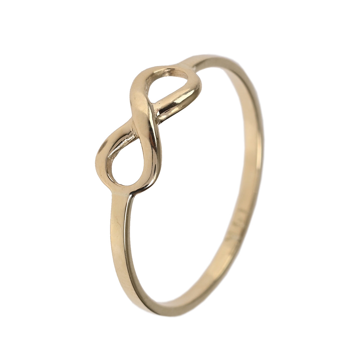 Anillo infinito oro 14K