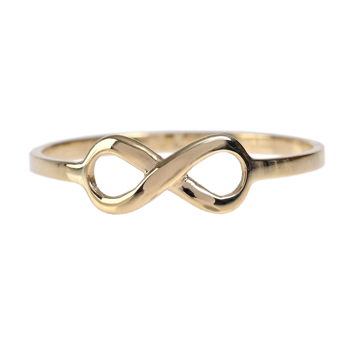 Anillo infinito oro 14K