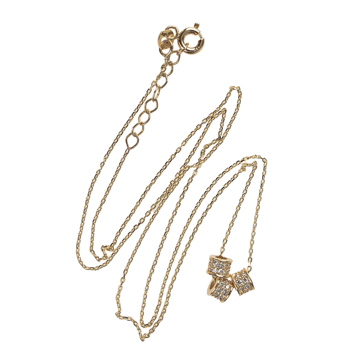Gargantilla Aros de la Felicidad oro 14K