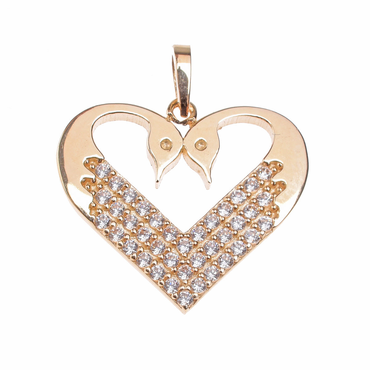 Dije Cisnes oro 14K