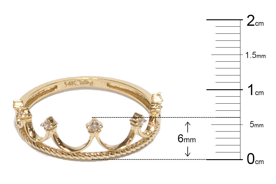 Anillo Corona Princesa