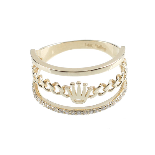 Anillo churumbela Corona