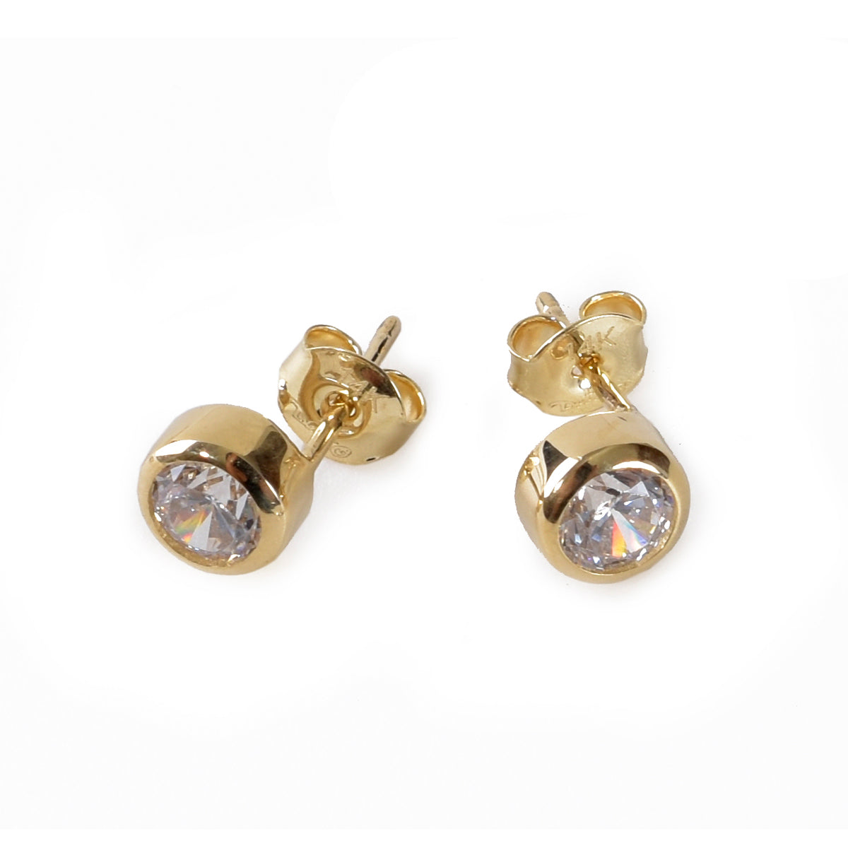 Set de Gargantilla y Aretes con Zirconia