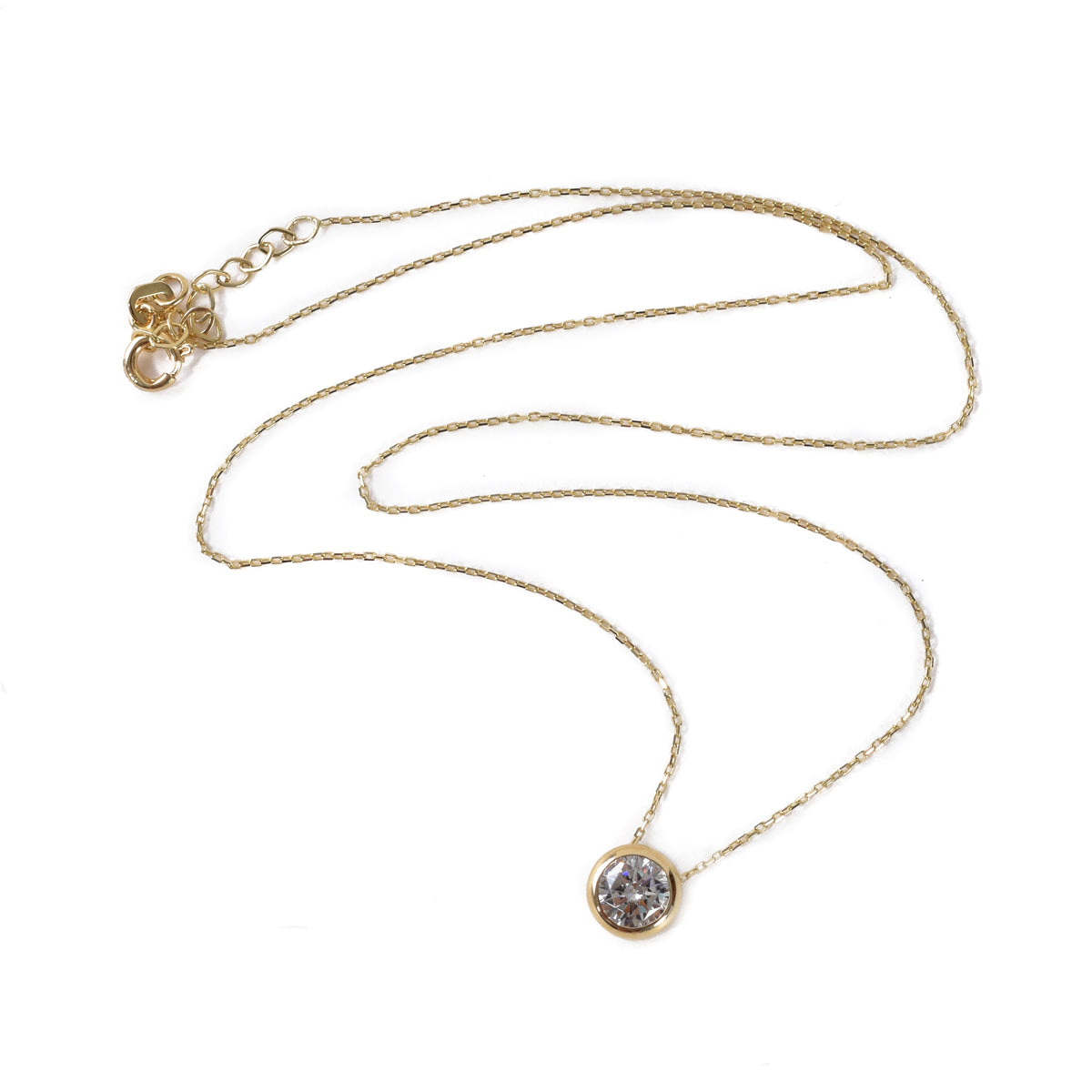 Set de Gargantilla y Aretes con Zirconia