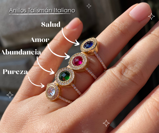 Anillo Talismán Italiano