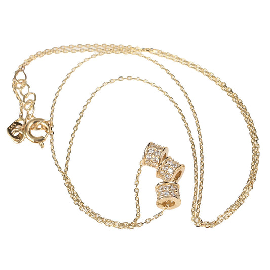 Gargantilla Aros de la Felicidad oro 14K