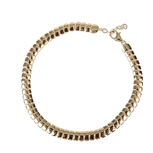 Pulsera tejido Espejo