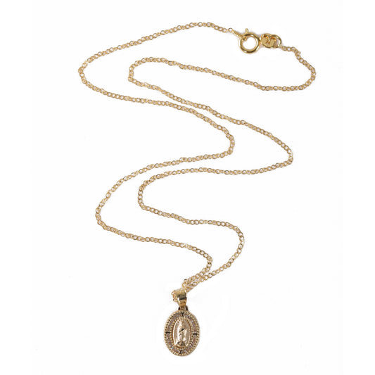 Medalla Virgen Guadalupe Oval Mini