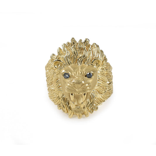 Anillo cabeza de León