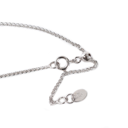 Cadena one size oro blanco