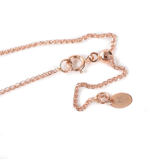 Cadena one size oro rosa